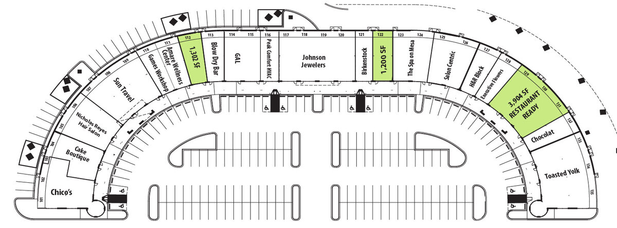 Shops on Mesa El Paso Texas Retail Space